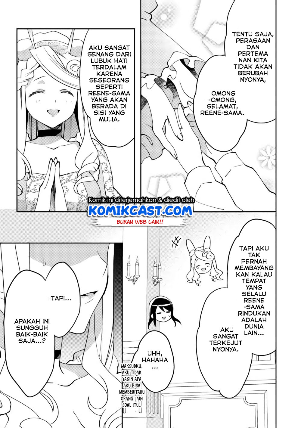 Isekai de “Kuro no Iyashi Te” tte Yobareteimasu Chapter 40 Bahasa Indonesia